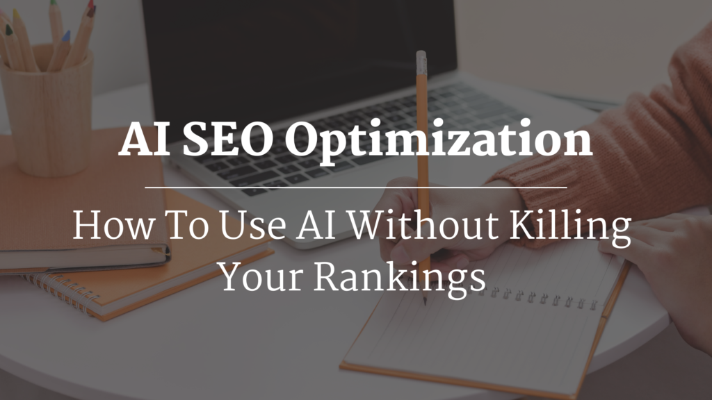 AI SEO Optimization